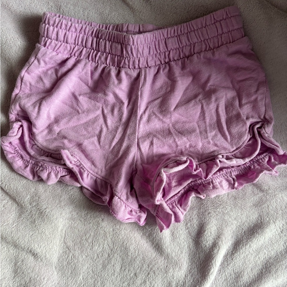 Jumping Beans Lavender Ruffle Athletic Shorts